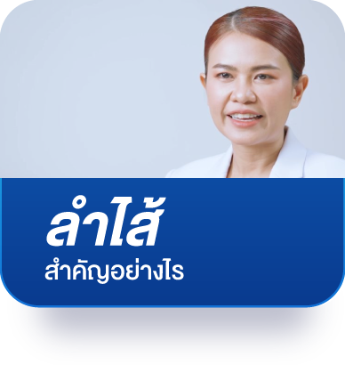 ลำไส้สำคัญอย่างไร